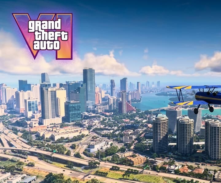 Самый масштабный слив GTA 6: Джейсон пролетел над всей Леонидой на самолёте