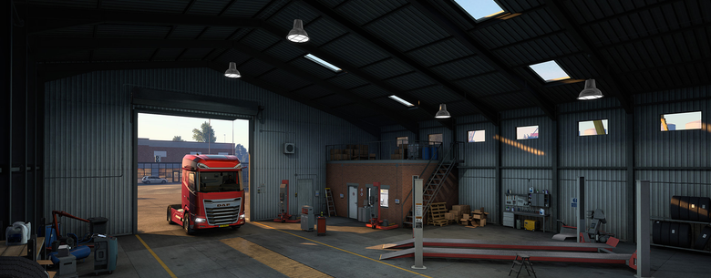 Euro Truck Simulator 2 Players Won't Want to Leave Their Garages - 1.62 ...