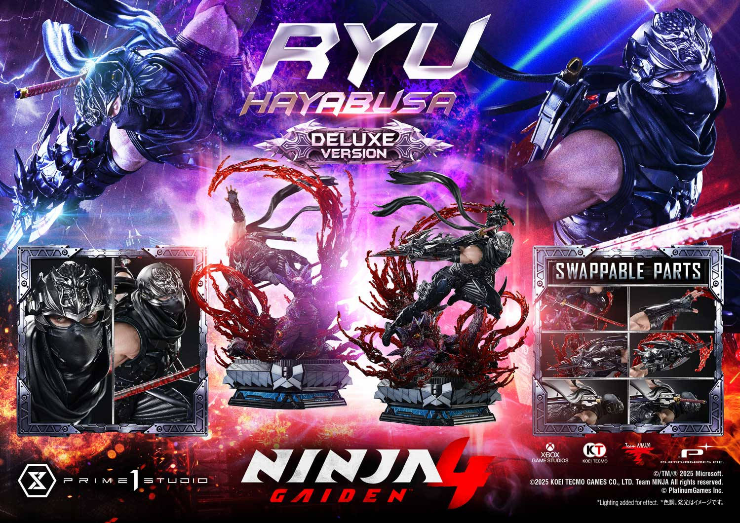 (18+) Prime 1 Studio откроет предзаказ на статую Рю Хаябусы из Ninja ...