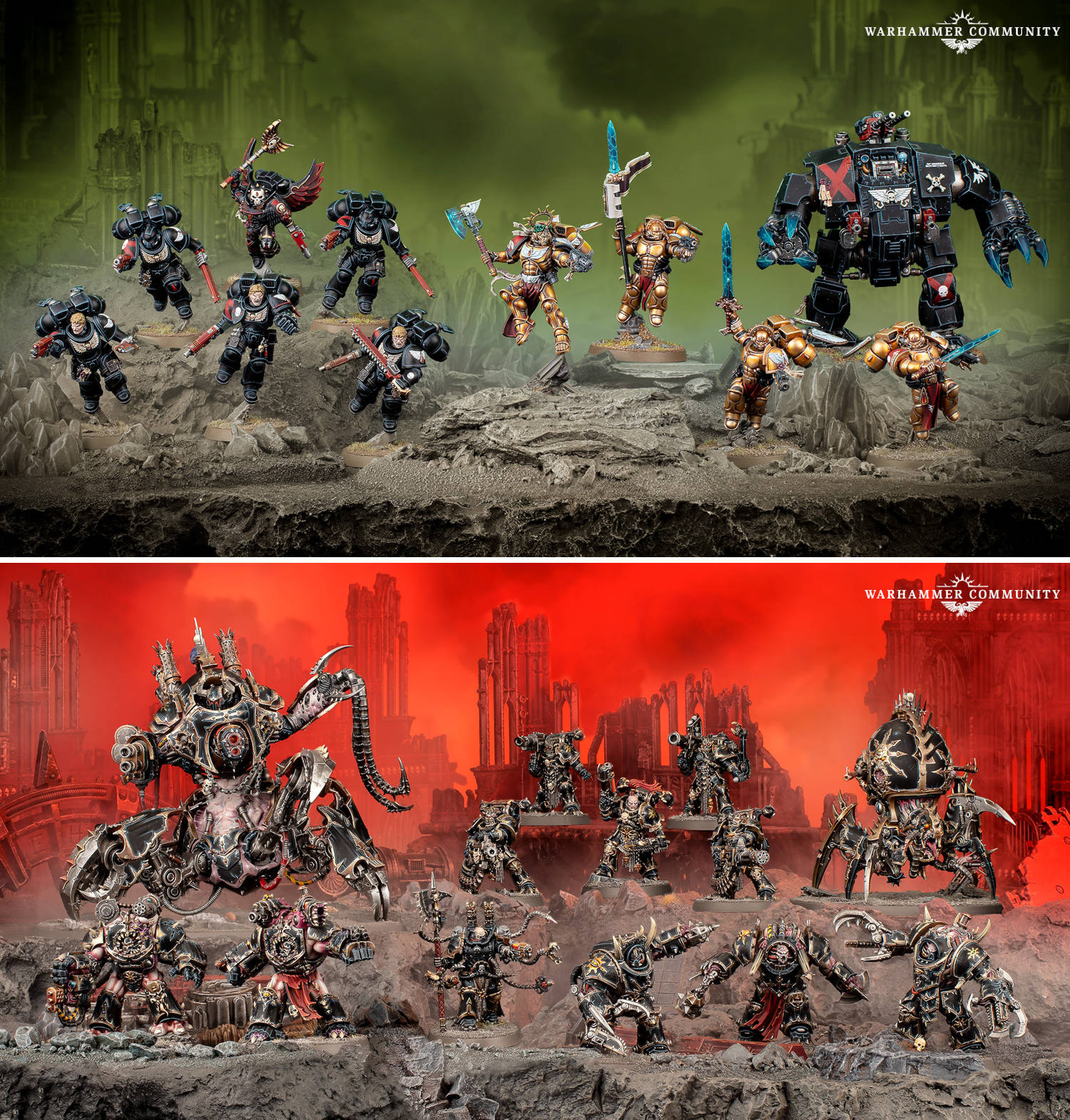 Games Workshop Unveils Seven New Battleforces for Warhammer 40,000 ...