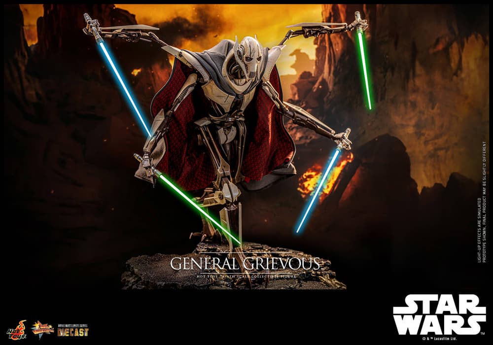 The rights to the images belong to Lucasfilm and Hot Toys
