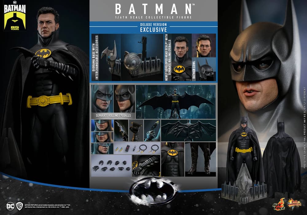 Images are copyrighted by Warner Bros. Entertainment, DC and Hot Toys