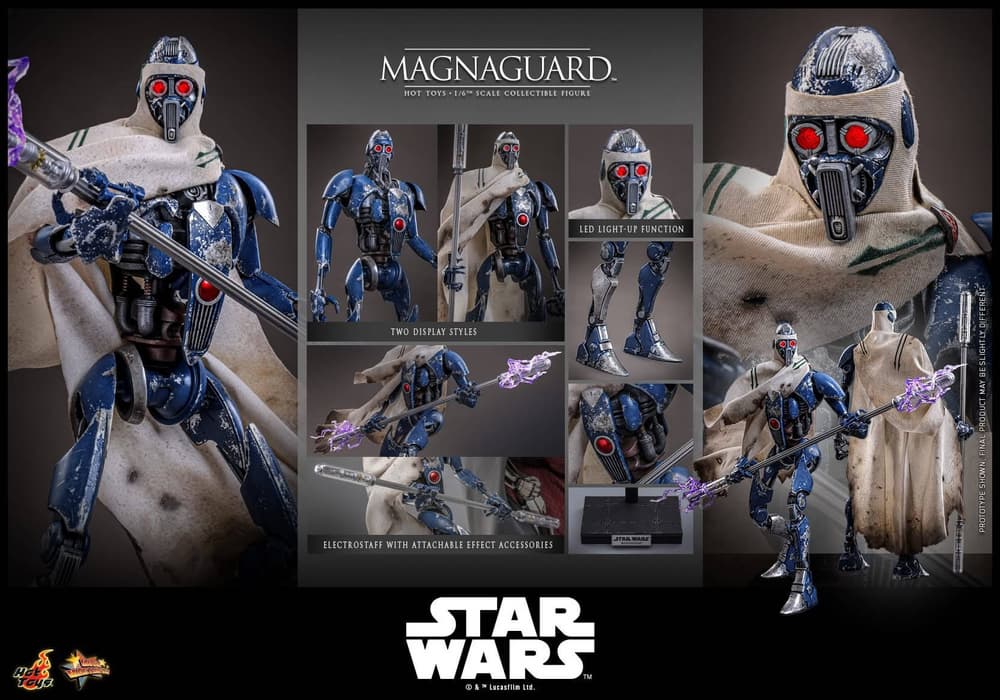 Los derechos de las imágenes pertenecen a Lucasfilm y Hot Toys