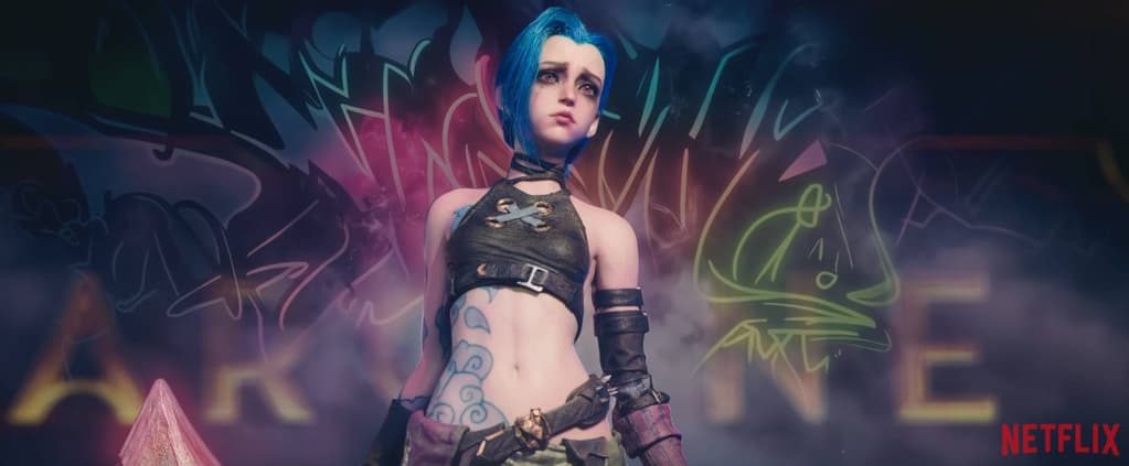 Image rights belong to Netflix, Riot Games, and JND Studios