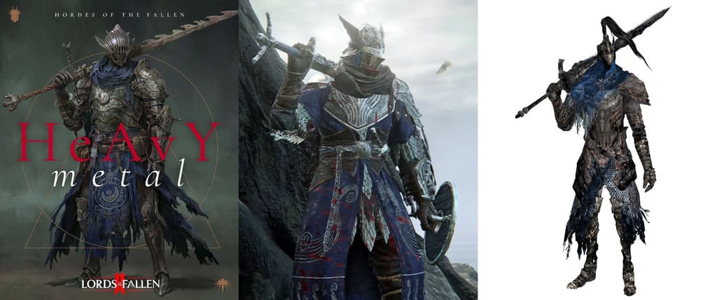 Crescent Host (Lords of the Fallen 2), Wylder (Elden Ring: Nightreign), Artorias of the Abyss (Dark Souls) 