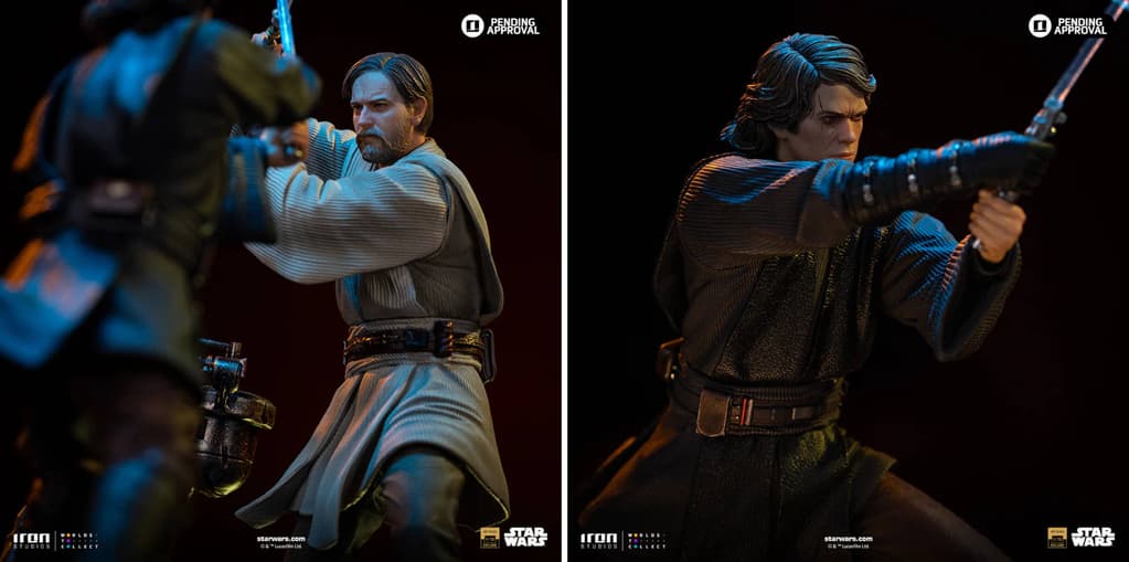 Derechos de las imágenes pertenecen a Lucasfilm e Iron Studios
