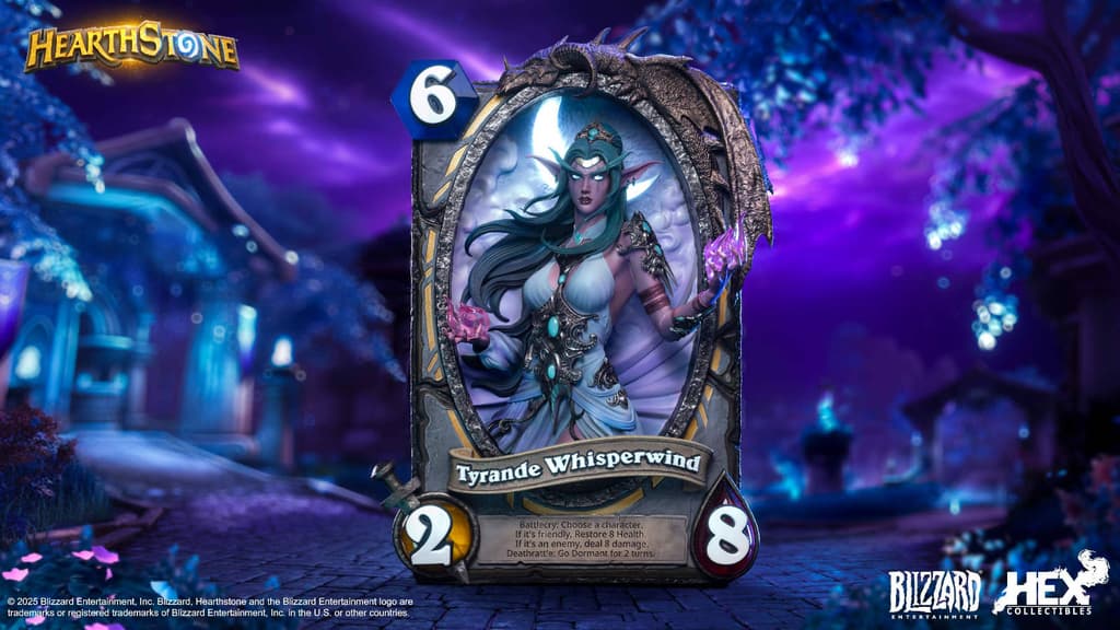 Права на изображения принадлежат Blizzard Entertainment и HEX Collectibles