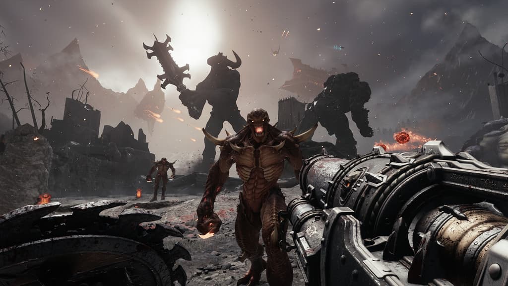 Права на изображение принадлежат id Software и Bethesda Softworks

