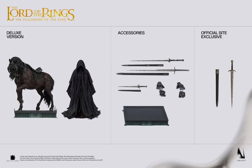 Права на изображения принадлежат Middle-earth Enterprises, New Line и Inart