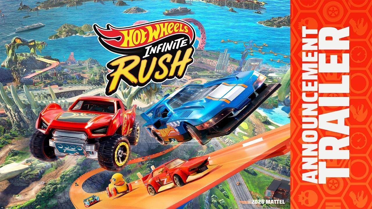 Hot Wheels™ Infinite Rush - Announcement Trailer
