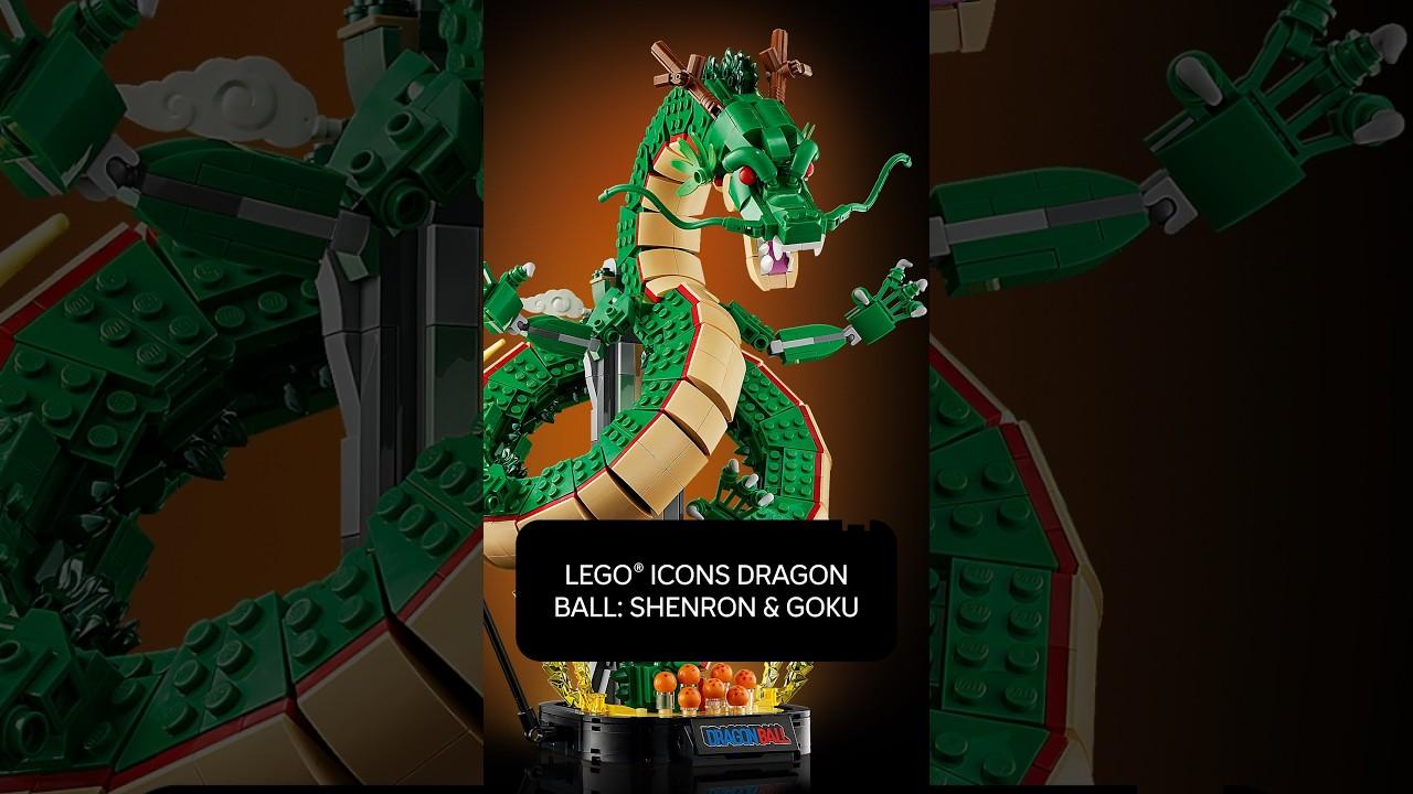 The new LEGO Icons Dragon Ball: Shenron & Goku has just been revealed! | LEGO Certified Stores