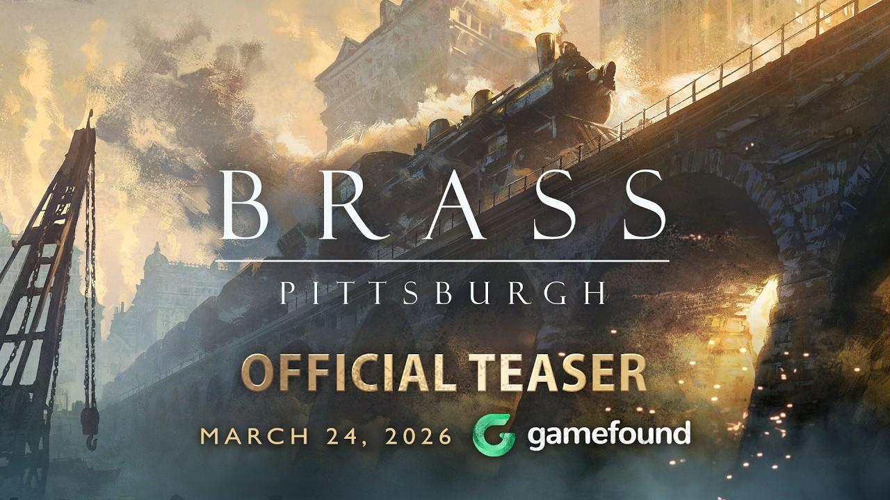 [TEASER] Brass: Pittsburgh Coming to Gamefound March 24!
