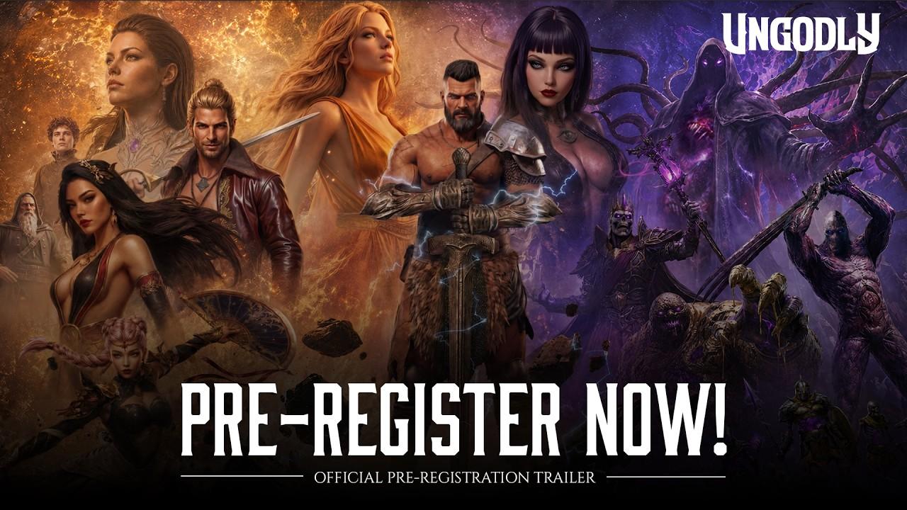 UnGodly: Pre-Register Now | Dark Fantasy Action RPG