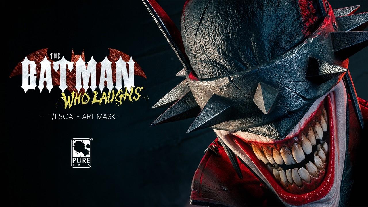The PureArts Batman Who Laughs 1/1 Scale Art Mask Exclusive Edition Trailer!