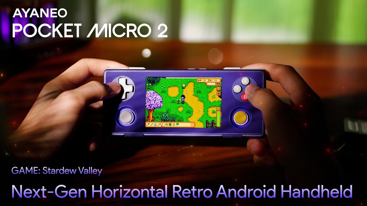 AYANEO Pocket MICRO 2 Gaming Experience: Stardew Valley