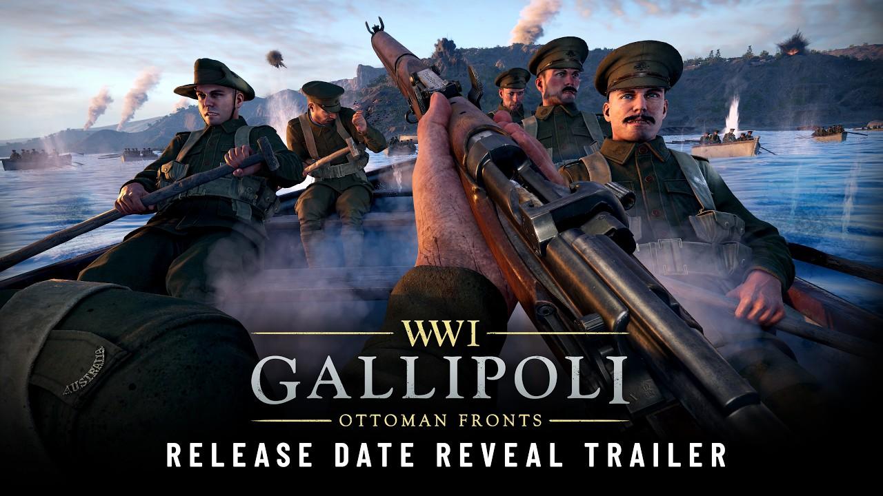 Gallipoli - Release Date Reveal Trailer | Steam, PS5, Xbox Series X|S &amp; Epic