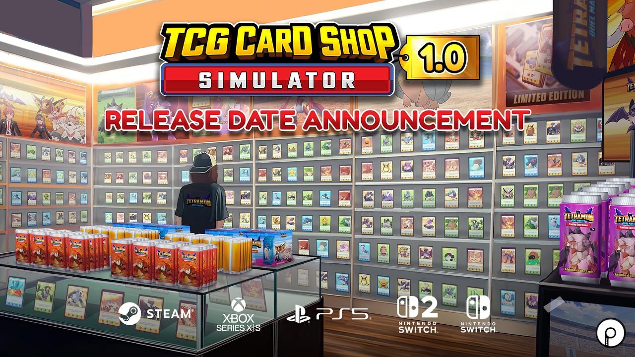 TCG Card Shop Simulator - Release Date Trailer