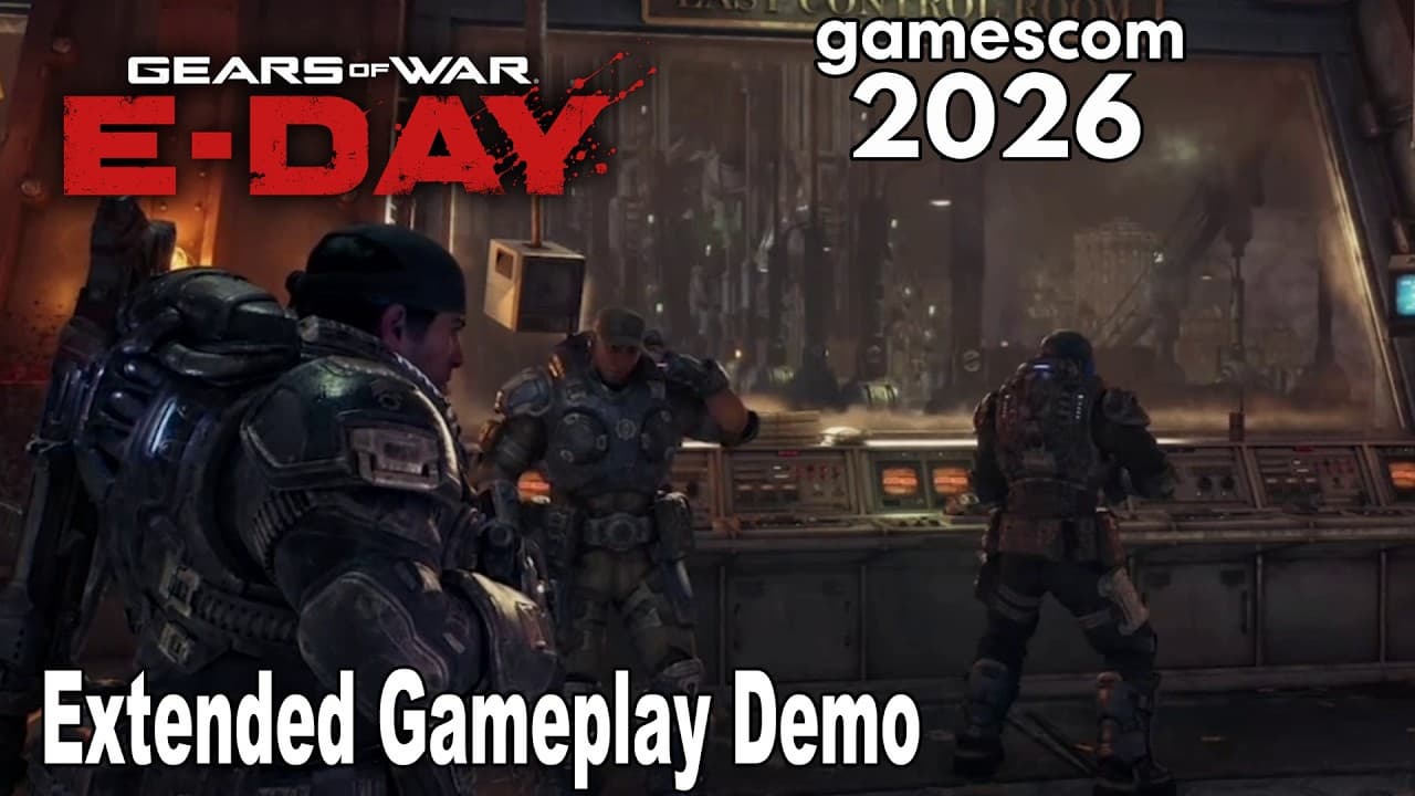 Gears of War: E-Day Extended Gameplay Demo | gamescom 2026