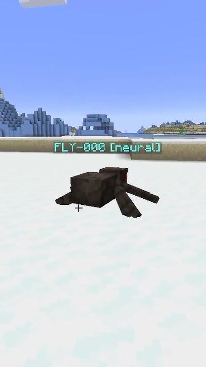 I put a real life fly into minecraft