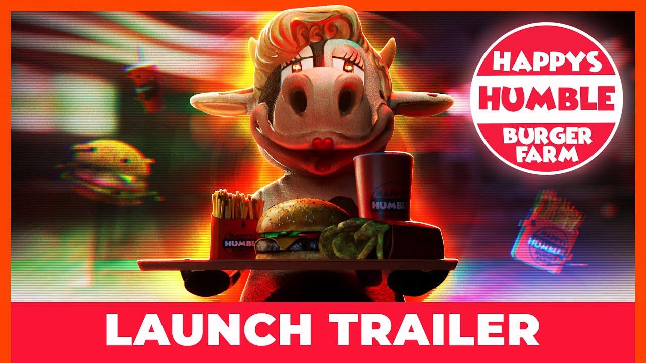 Happy’s Humble Burger Farm  - Launch Trailer |  Horror Adventure Cooking Sim