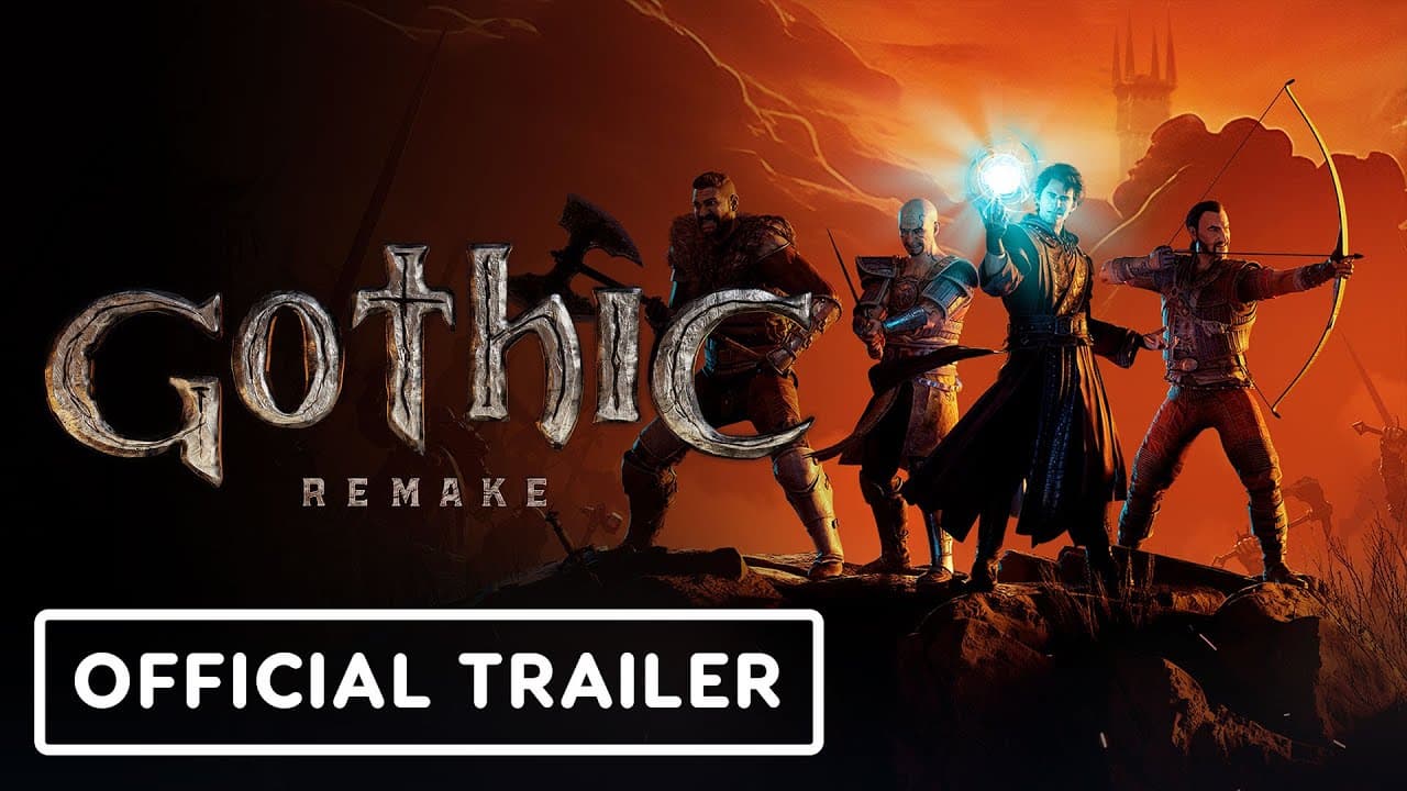 Gothic 1 Remake - Official Gameplay Release Window Trailer | THQ Nordic Digital Showcase 2025