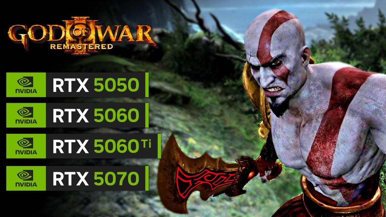 God of War 3 Native PC Port | RTX 5050, 5060, 5060 Ti, 5070