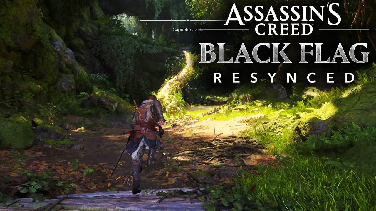 NEW Exploration Gameplay in Black Flag Resynced! Cape Bonavista Hunting & MORE!