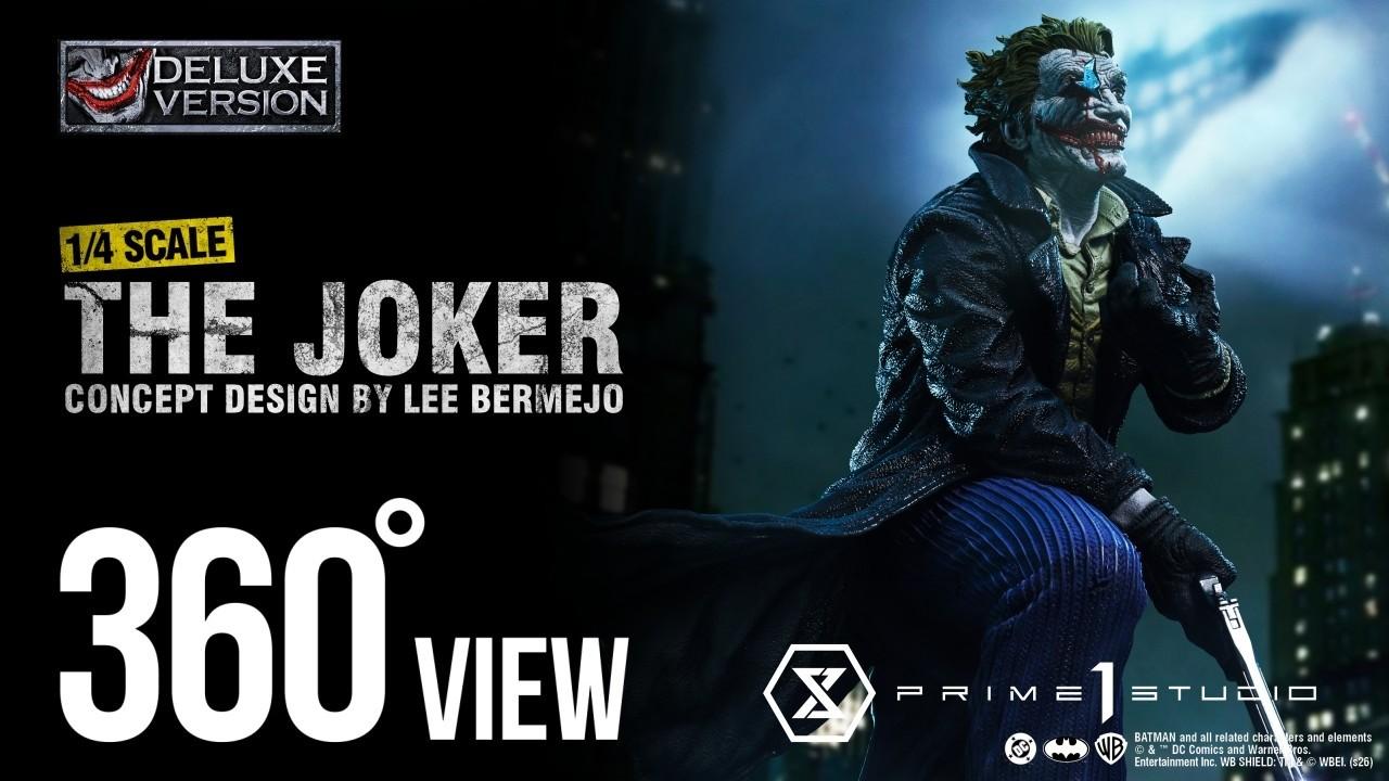The Joker (Concept Design by Lee Bermejo) DX Bonus Version | 360 View | Prime 1 studio