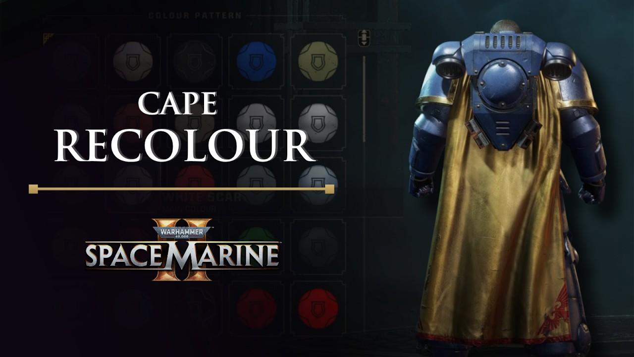 Space Marine 2 - Cape Recolour