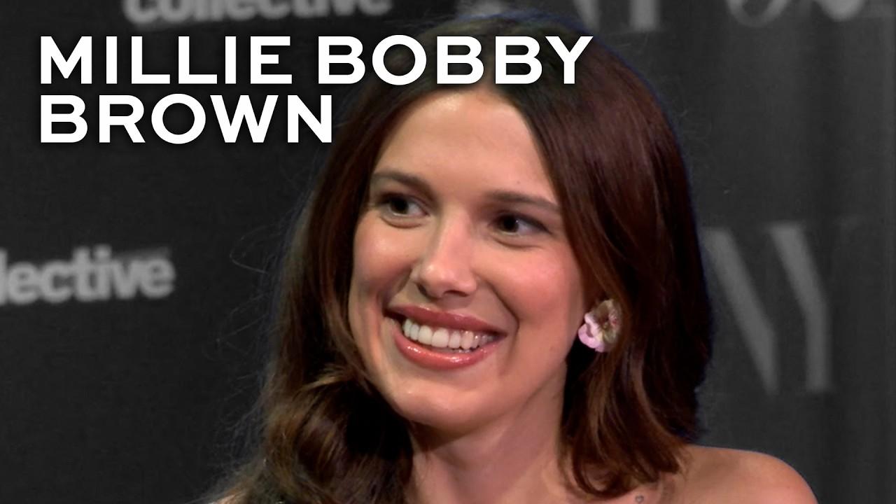 Millie Bobby Brown on STRANGER THINGS, Eleven's end, ENOLA HOLMES 3, re-teaming with David Harbour