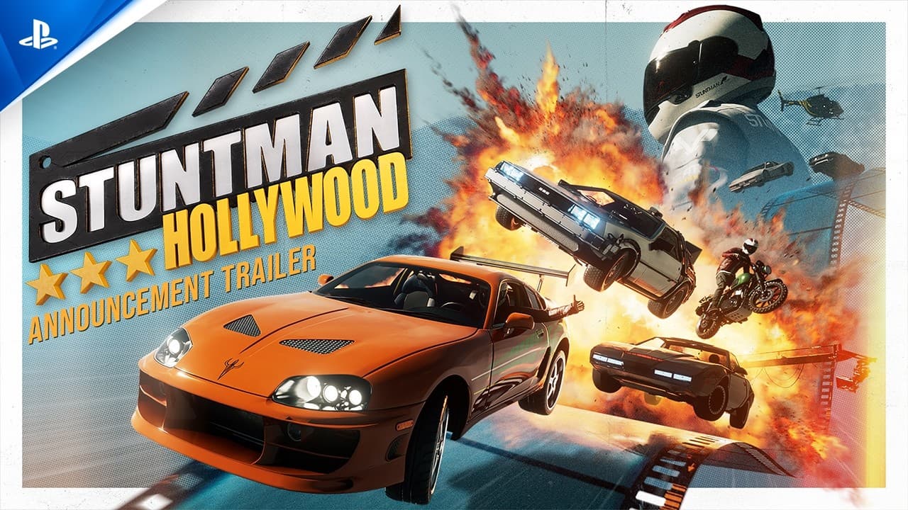 Stuntman: Hollywood - Announce Trailer | PS5 Games