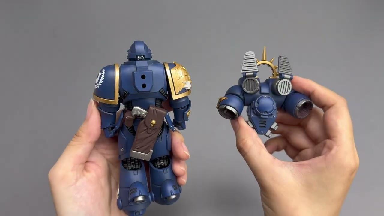 Ultramarines Captain with Jump Pack and Relic Shield