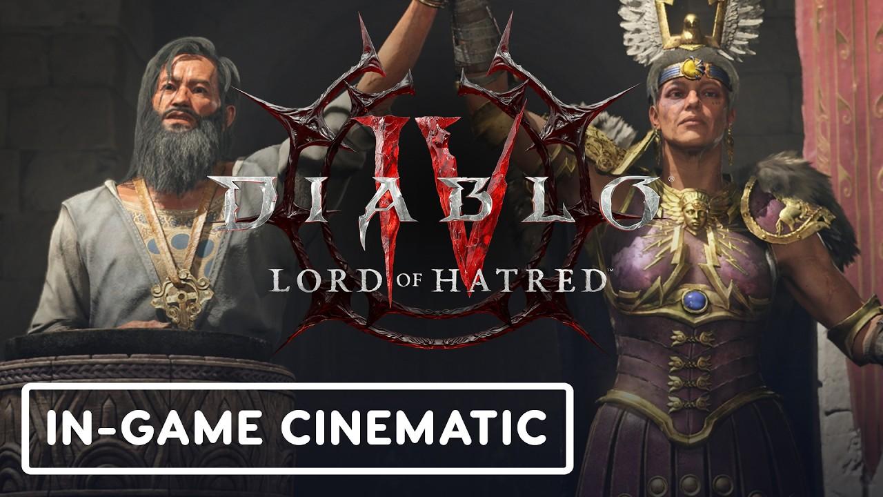 Diablo 4: Lord of Hatred Exclusive Cutscene – 'The Queen and the Saint' | IGN First