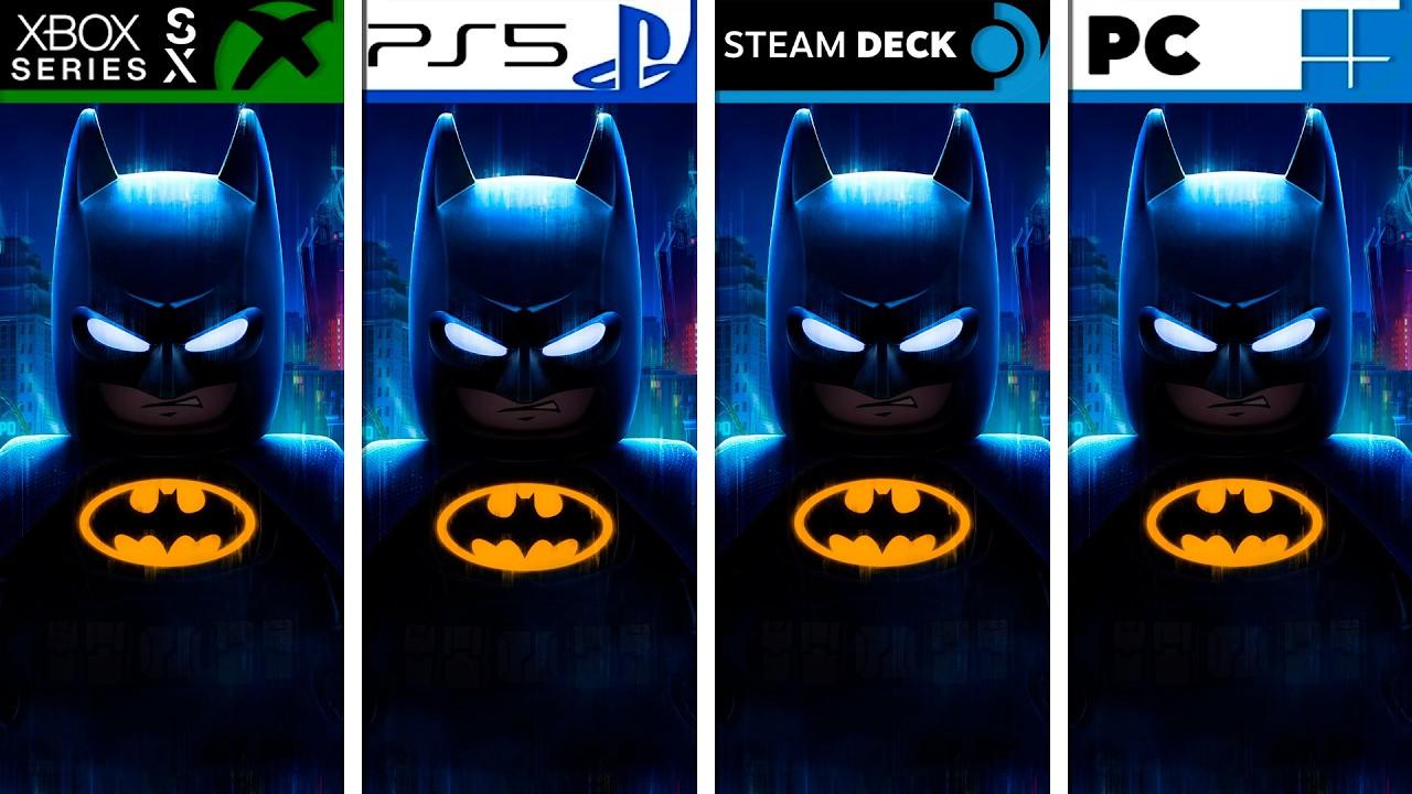 LEGO Batman: Legacy of the Dark Knight | PS5 - Xbox S/X - Steam Deck | Graphics Comparison