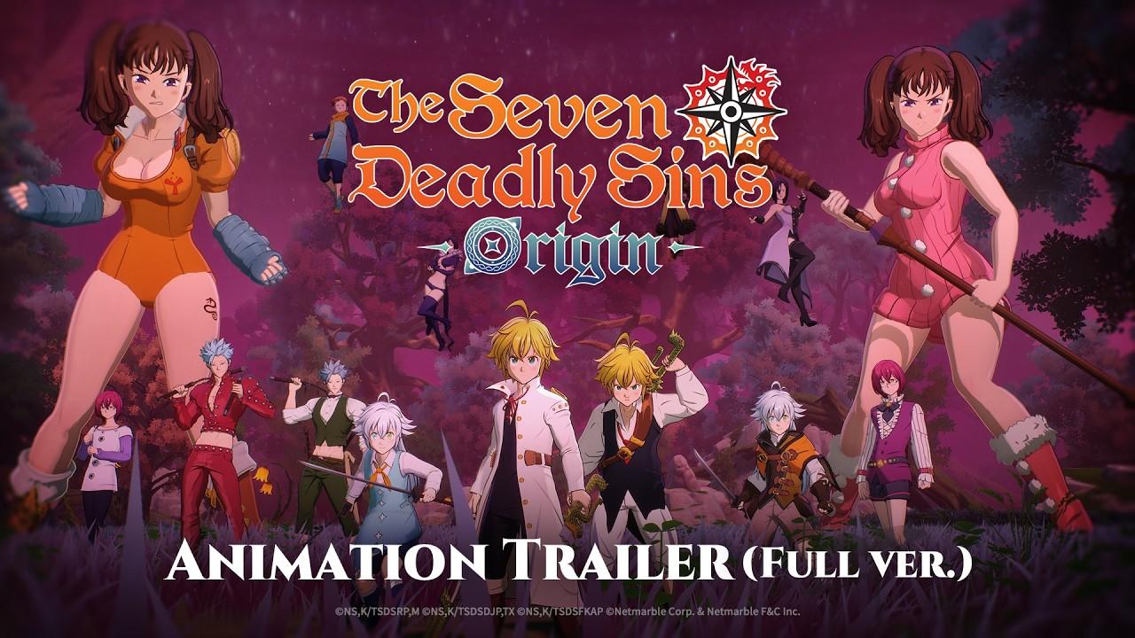 [The Seven Deadly Sins: Origin] Animation Trailer (Full ver.)