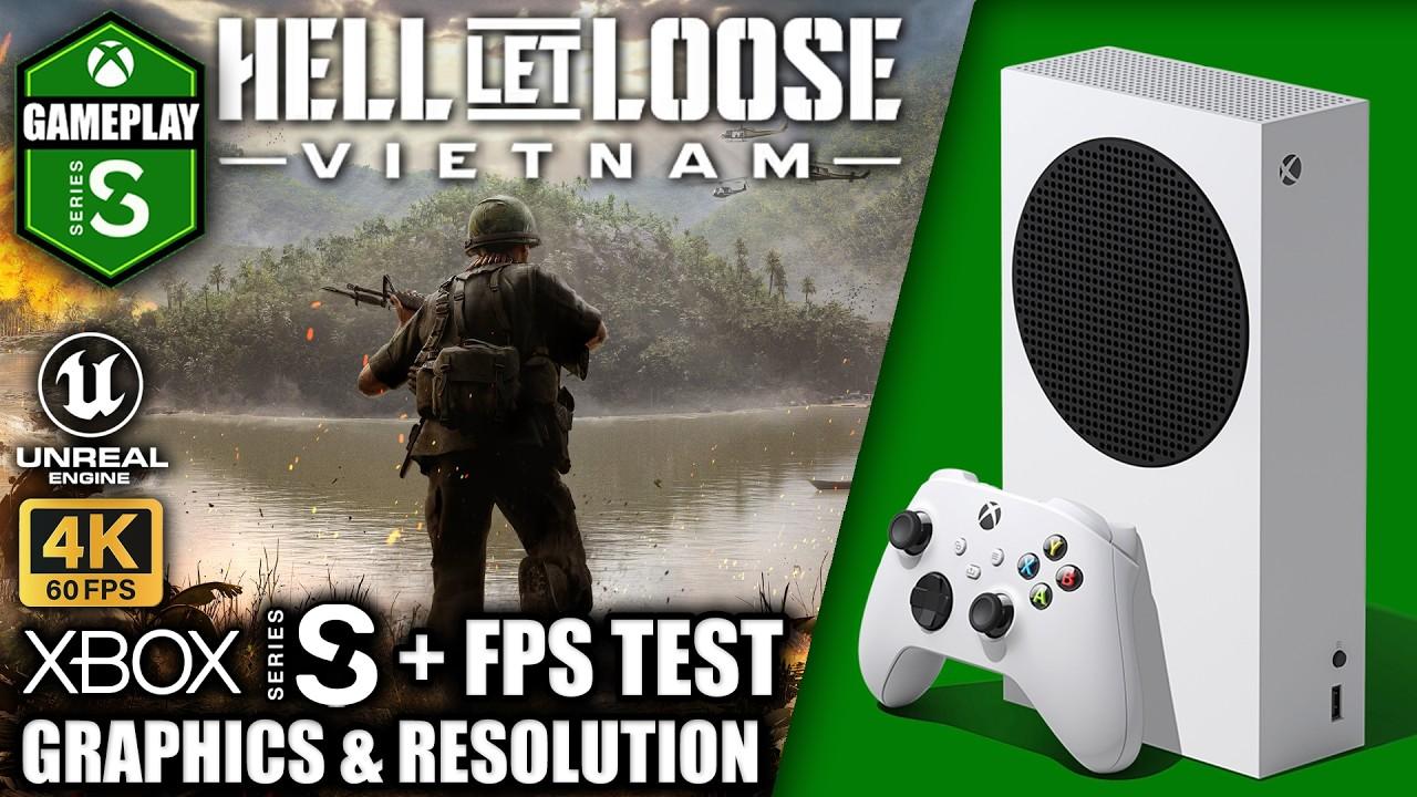 Hell Let Loose Vietnam - Xbox Series S Gameplay + FPS Test