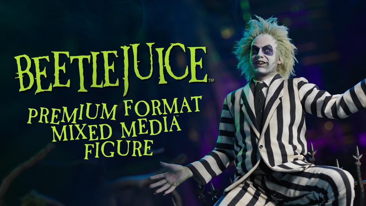 NEW Beetlejuice Premium Format Figure Reveal by Sideshow