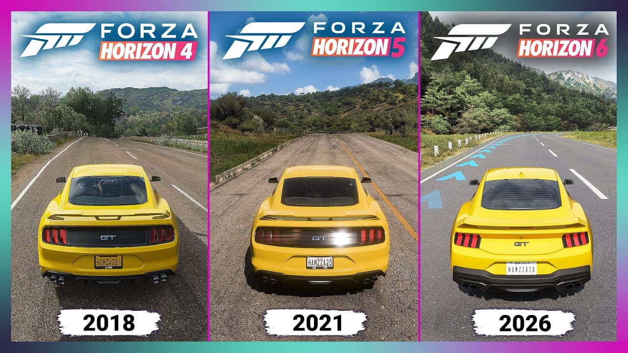 Forza Horizon 6 vs Forza Horizon 5 vs Forza Horizon 4 | Deep Dive Comparison