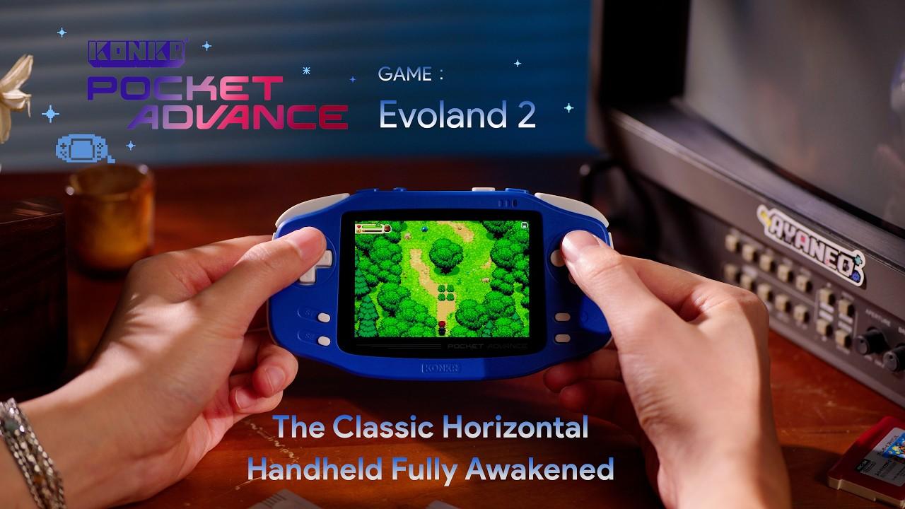 KONKR Pocket ADVANCE Gaming Experience: Evoland 2