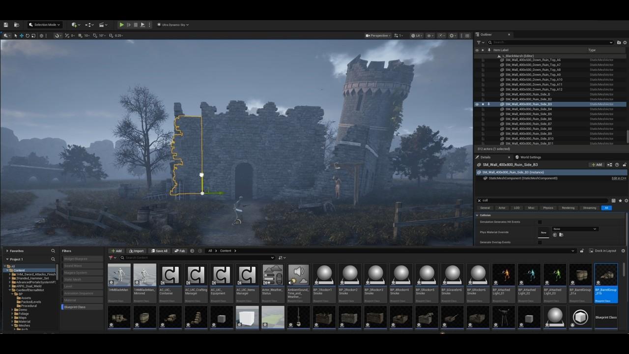 Dev Log #3 - Forgotten Tower Level Design - Diablo 2 Reimagined (UE5)