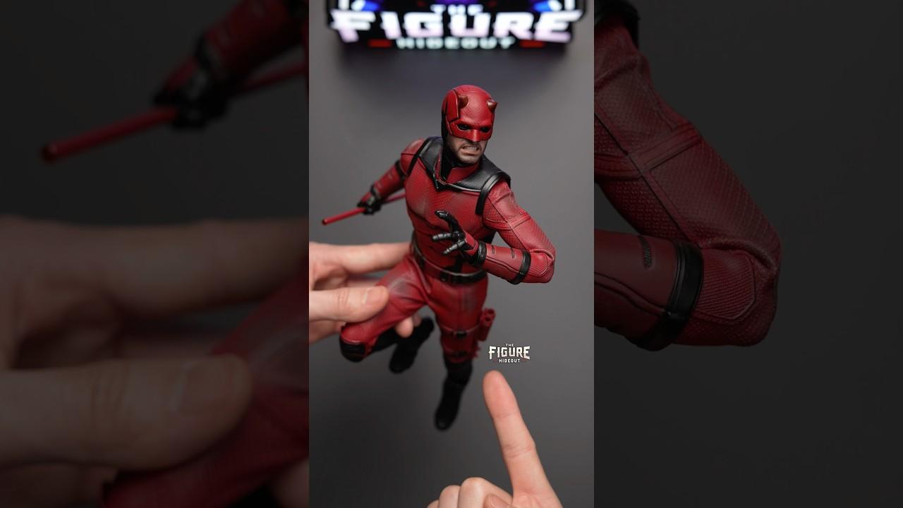 Would You Rock This $280 Daredevil😮💨 #unboxing #actionfigures #marvel #hottoys #toys #daredevil