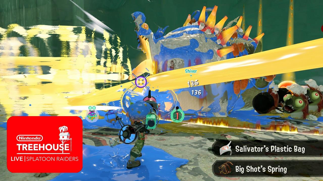 Nintendo Treehouse: Live | Splatoon Raiders