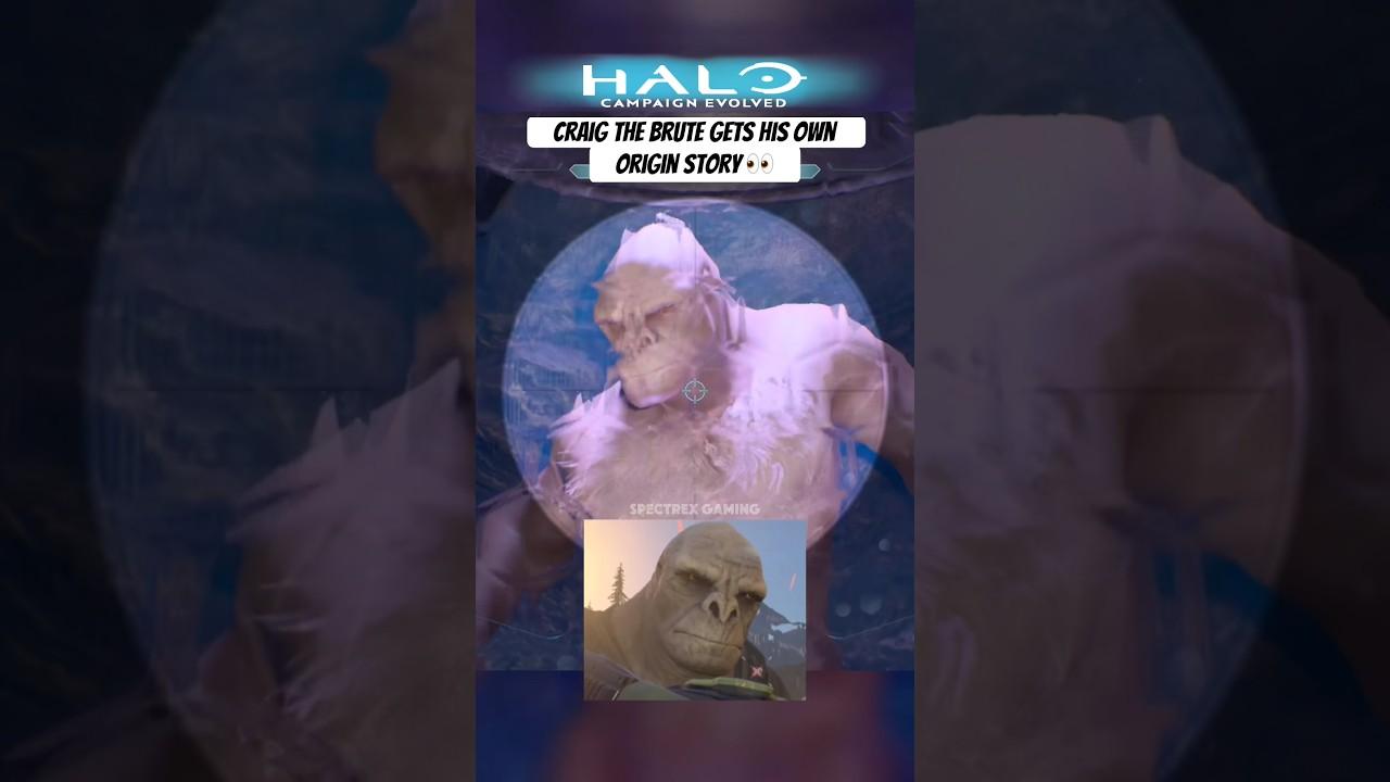 Craig the brute easter egg in Halo Campaign Evolved. Thank you Xbox for the early access