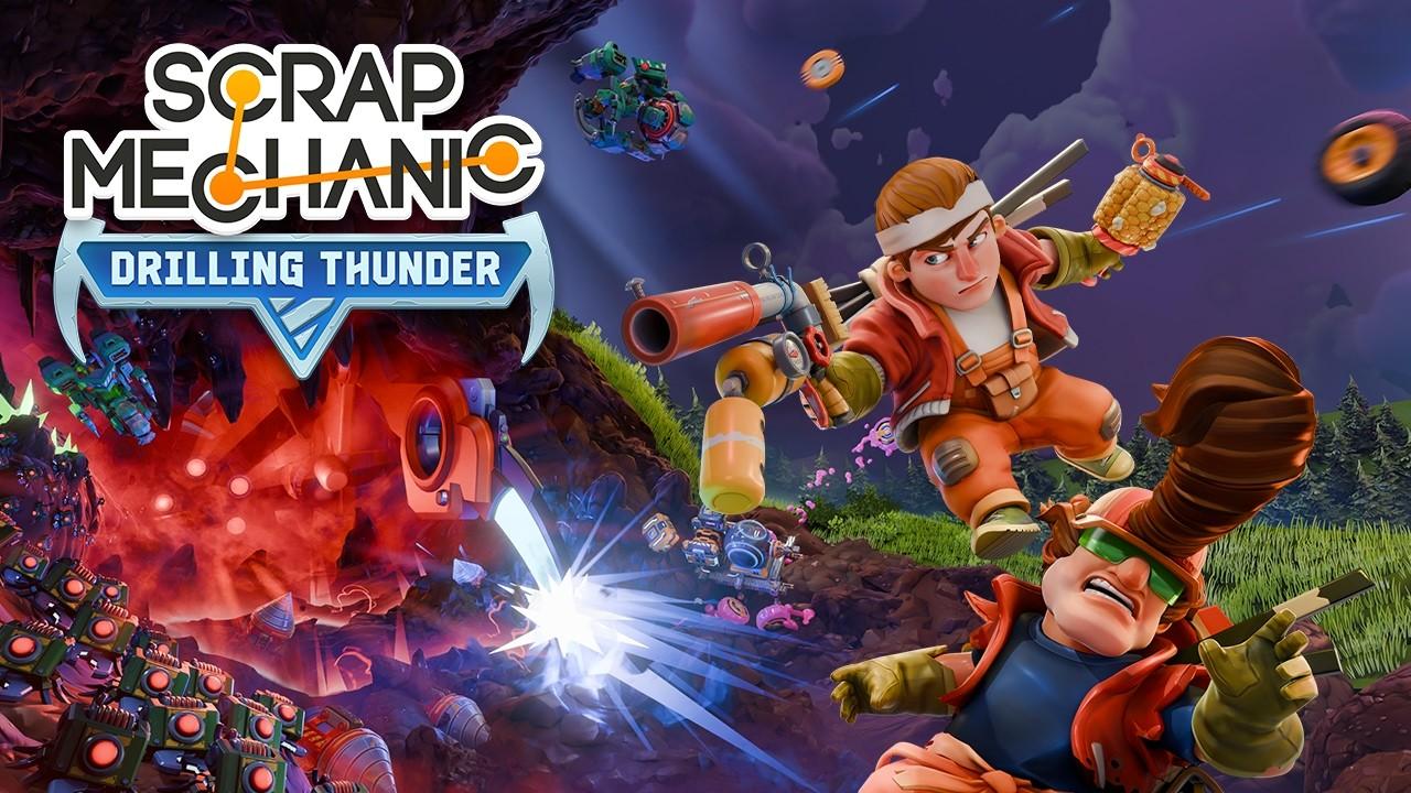 Scrap Mechanic: 1.0 & Drilling Thunder - Trailer