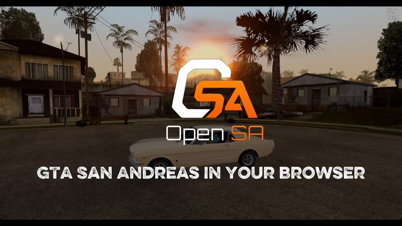 OpenSA — GTA San Andreas in Your Browser | Launch Trailer