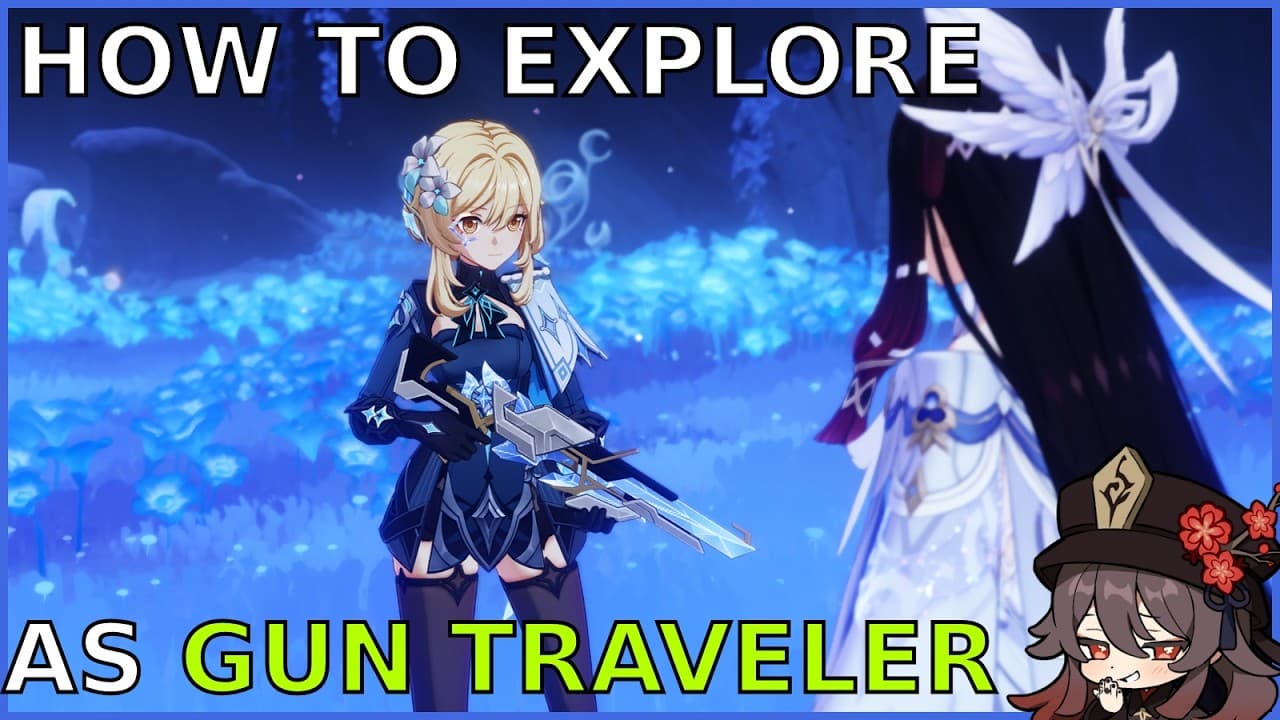 How to steal Gun Traveler out of Snezhnaya - Genshin Impact Bug Tutorial