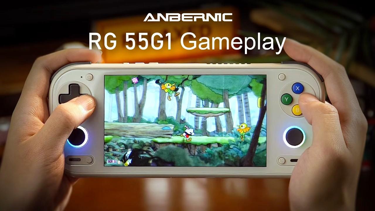 ANBERNIC RG 55G1 Gameplay