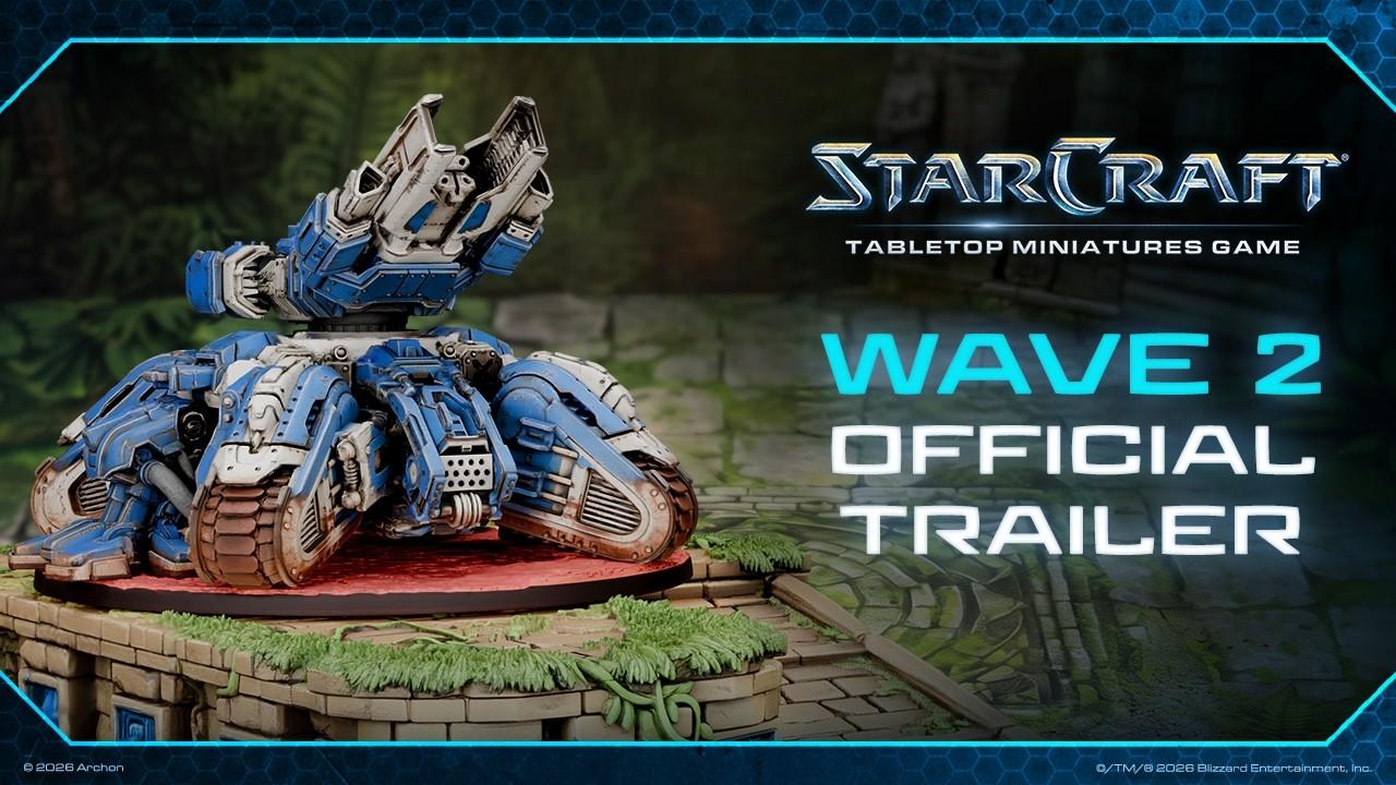 StarCraft Tabletop Miniatures Game — Wave 2 Official Trailer