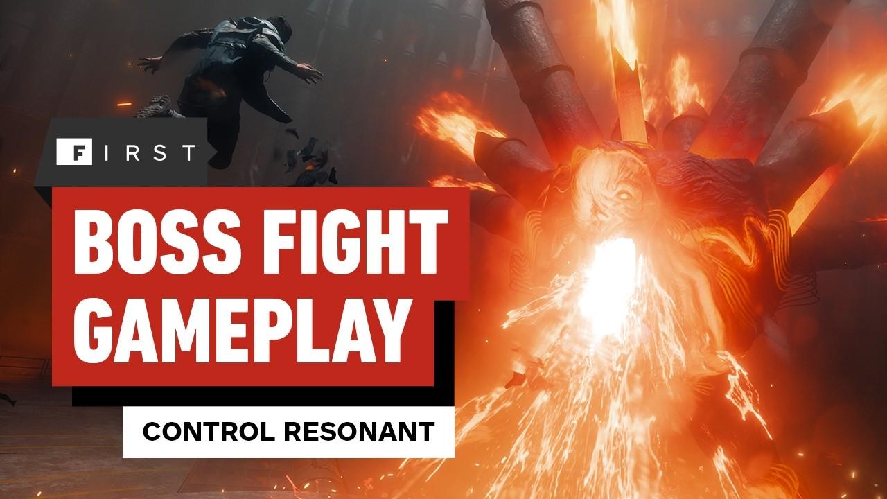 Control Resonant: Exclusive Boss Fight Gameplay - IGN First