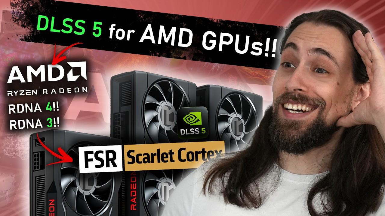 DLSS 5 now WORKS on AMD Graphics cards!! How can this be??